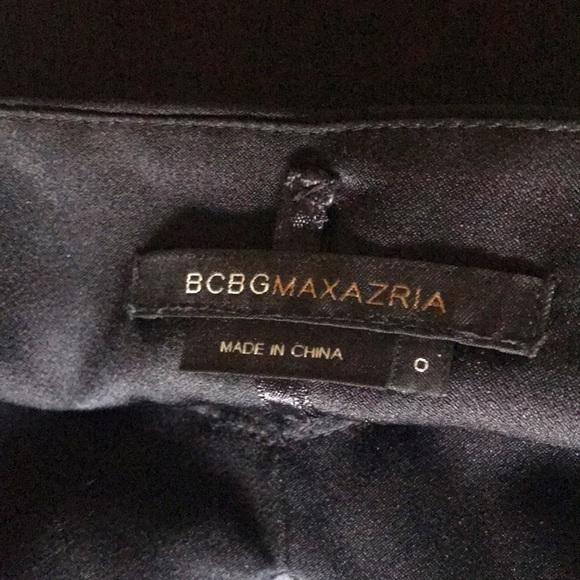 BCBGMaxAzria Black Satin Halter Dress - Picture 5 of 13